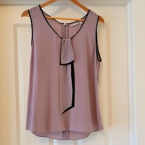 100% silk sleeveless blouse by Halogen